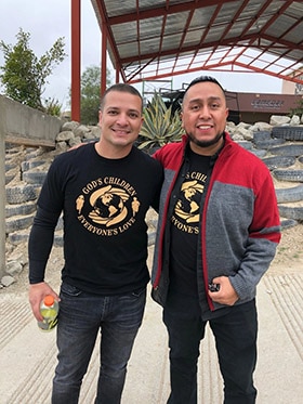 r. Jesse Esqueda, O.M.I., Superior of the Oblate mission in Tijuana, was introduced to Jorje Villaseñor, founder of God’s Children Global,