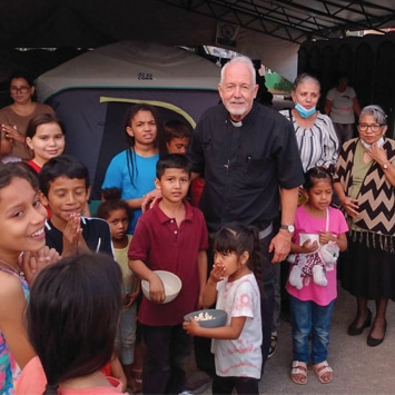 Missionary Oblate with Families